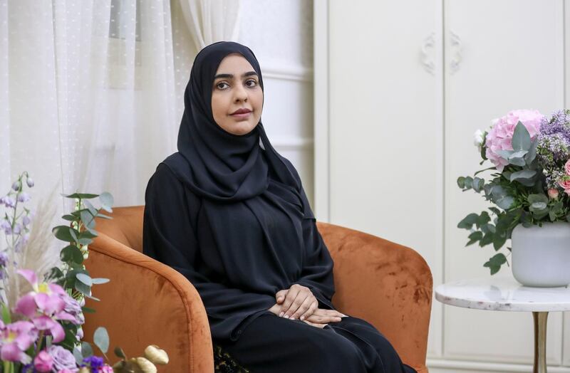Nora Al Neyadi-Al Ain Nora Al Neyadi, Emirati teacher wins best teacher award, Al Ain on June 29, 2021. Khushnum Bhandari/ The NationalReporter: Shireena Al Nowais News