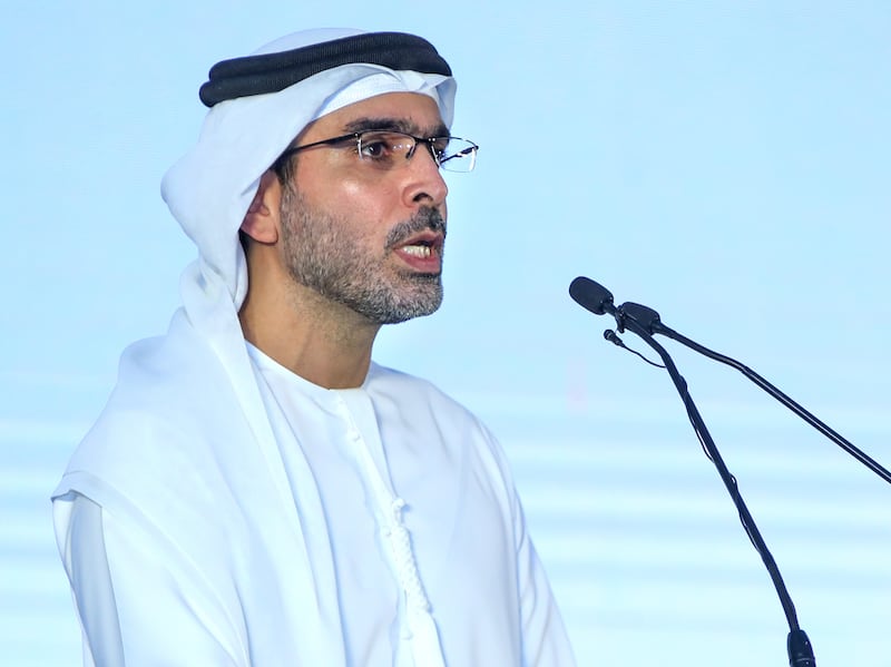 Sharif Al Olama, Undersecretary for Energy and Petroleum Affairs, said Fujairah is a 'front-runner' to become a hydrogen hub. Victor Besa / The National