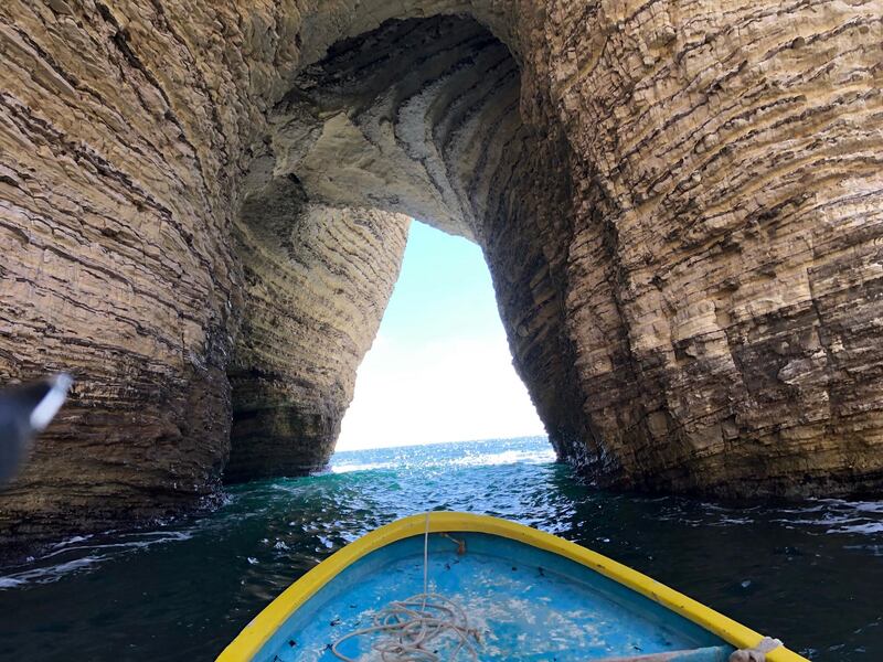 The caves at Pigeon Rocks. Jamie Prentis / The National