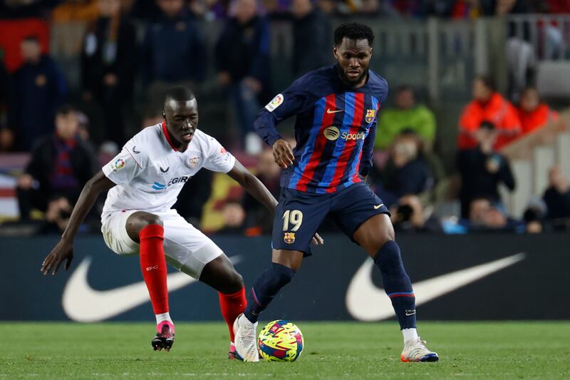 SUBS: Franck Kessie - 8 (Busquets, 7'). Unselfish and dropped his shoulder on 20 to beat a man and run at goal, then he released the ball instead of shooting. Lovely control to spot a run and set up Alba for the first goal and involved in excellent build up for the second. EPA
