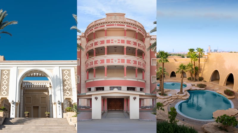 Three Saudi Arabian palaces being turned into hotels: Al Hamra Palace, Red Palace and Tuwaiq Palace