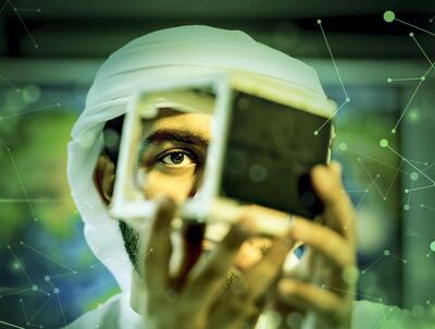 The Khalifa University students have developed a nano-satellite called MySat-1. Image courtesy Nanoracks via Twitter