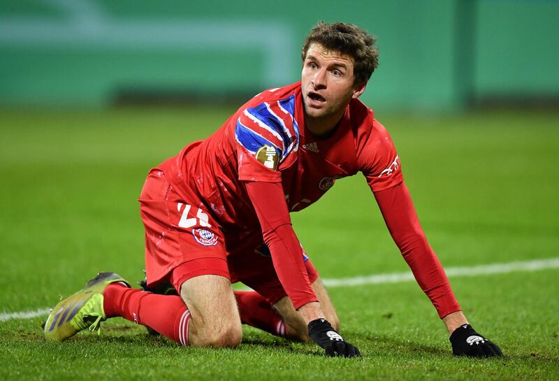 Bayern's Thomas Muller. Getty