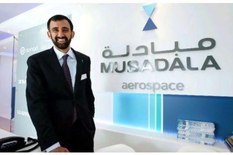 Homaid al Shemmari, the executive director for business development at Mubadala Aerospace.