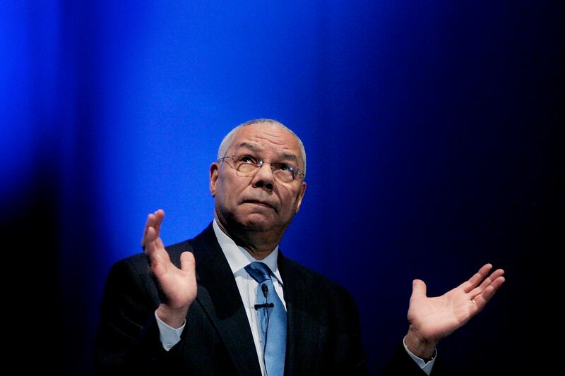 Former Secretary of State Colin Powell died from Covid-19 complications. AP