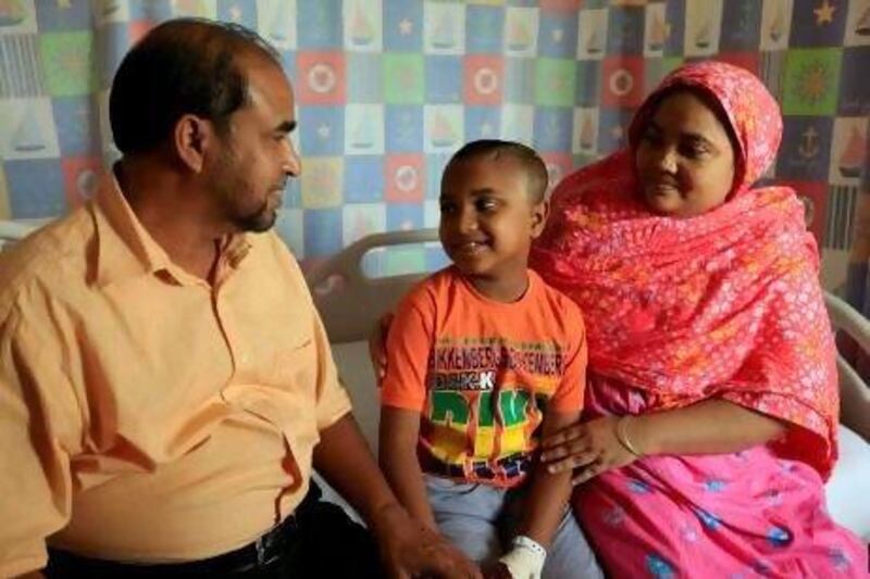 Ahmad Abdul Manan's parents were worried about the cost of the operation since they did not have health insurance.