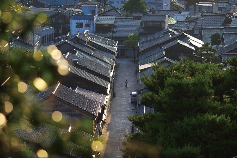 Higashi Chaya Gai district in Kanazawa. Courtesy JNTO