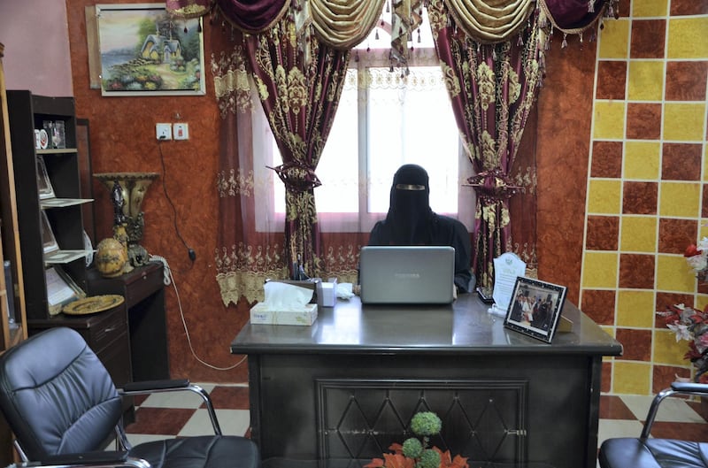 Fatehia Al Dhaybani, a successful businesswoman, runs a beauty centre in Mukalla. Saeed Al Batati