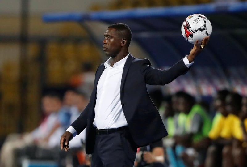 Soccer Football - Africa Cup of Nations 2019 - Group F - Cameroon v Ghana - Ismailia Stadium, Ismailia, Egypt - June 29, 2019  Cameroon coach Clarence Seedorf    REUTERS/Amr Abdallah Dalsh