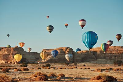 AlUla's desert comes alive with events throughout the year. Photo: Royal Commission for AlUla