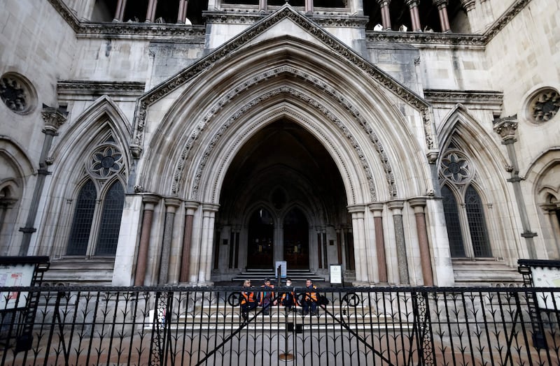 Britain's Royal Courts of Justice in London. AFP