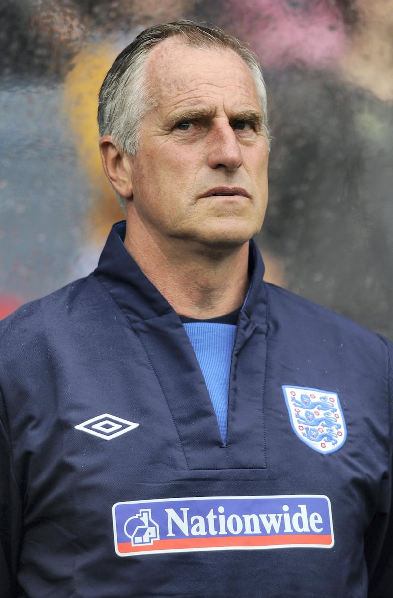 GRAZ, AUSTRIA - MAY 30: England coach Ray Clemence looks on during the International Friendly match between Japan and England at the UPC-Arena on May 30, 2010 in Graz, Austria.  (Photo by Michael Regan/Getty Images)