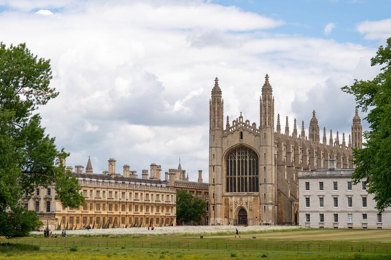King's College in Cambridge. PA