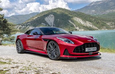 The Aston Martin DB12. This month, the company finalised a £1.15 billion ($1.4 billion) refinancing plan. Photo: Aston Martin