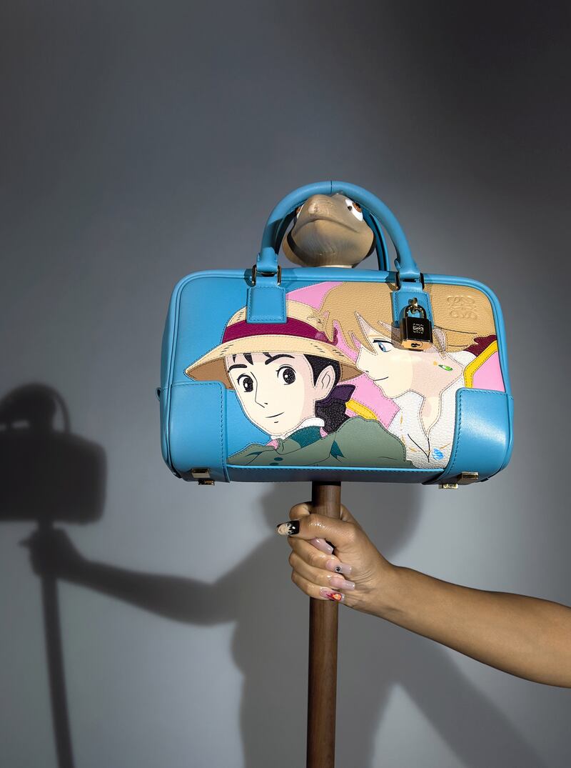 These playful pieces are the third and final tie-up between Loewe and Studio Ghibli