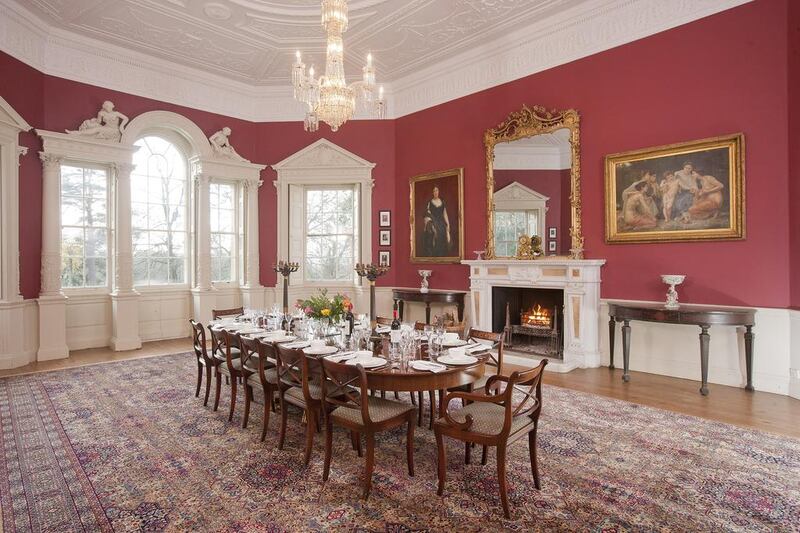The Grade I listed Georgian Country House was bought by the British Government in 1814 and gifted to the Reverend William Nelson, the older brother of Lord Horatio Nelson. Courtesy Savills
