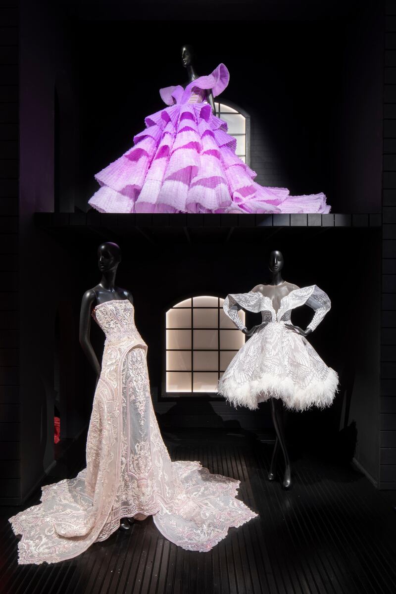 SCAD Savannah – Fall 2019 – Exhibitions – Michael Cinco – "Impalpable Couture" – Teaser Documentation – SCAD Museum of Art – Photography Courtesy of SCAD