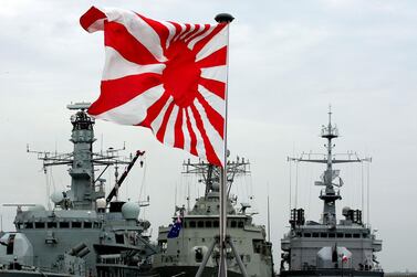 Australian, British, French and Japanese navy vessels are seen during the Proliferation Security Initiative (PSI) Maritime Interdiction Exercise in Kanagawa in 2007. PSI is an effort to halt the proliferation of weapons of mass destruction. Getty Images