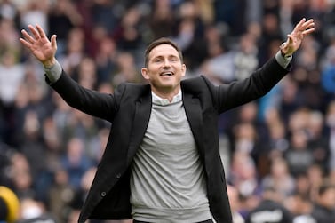 Frank Lampard's Derby County will face Aston Villa at Wembley on May 27 for a shot to play Premier League football next season. Reuters