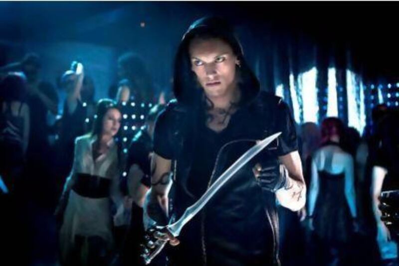 Jamie Campbell Bower in The Mortal Instruments: City of Bones. Courtesy Constantin Film Produktion