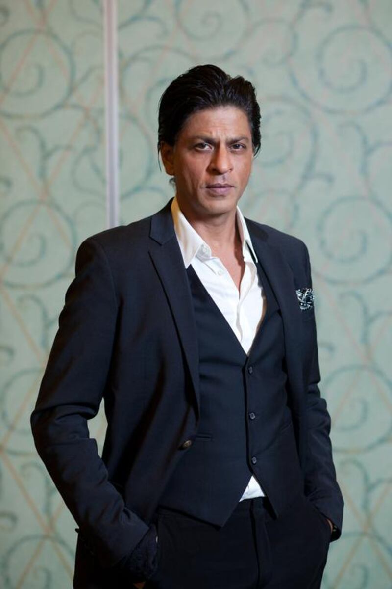 Shah Rukh Khan will dole out life lessons at University of Edinburgh. Clint McLean for The National