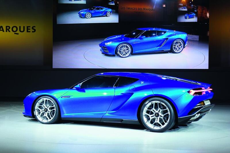 Lamborghini's Asterion concept car has been dubbed the 'first hyper cruiser'. Courtesy of Newspress