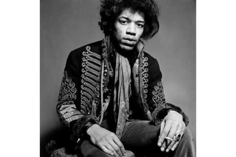 Jimi Hendrix in 1967. <b>Photo by Gered Mankowitz courtesy Insight Editions</b>