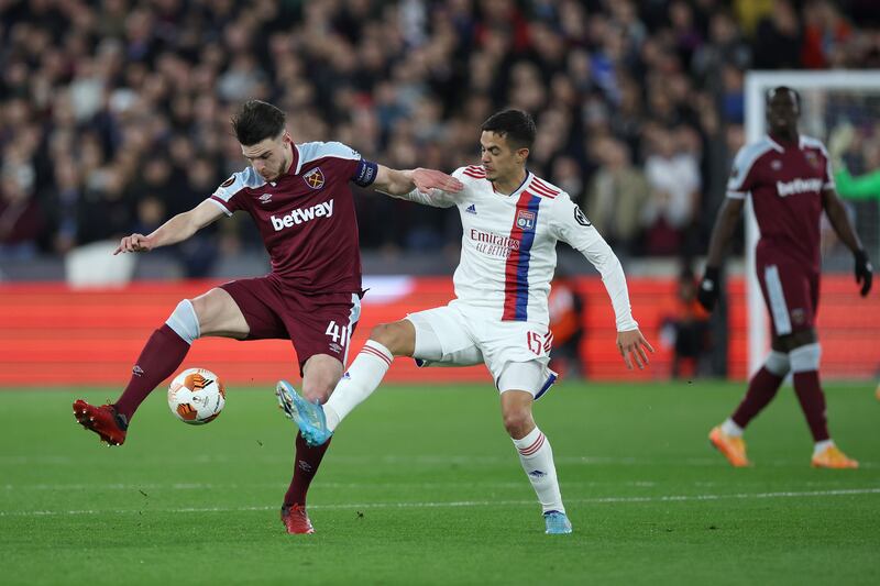 Declan Rice - 7. Read the game well, plugging gaps and anticipating the passes through the lines. Had a tame left foot effort from the edge of the box saved , but classy in possession. Getty