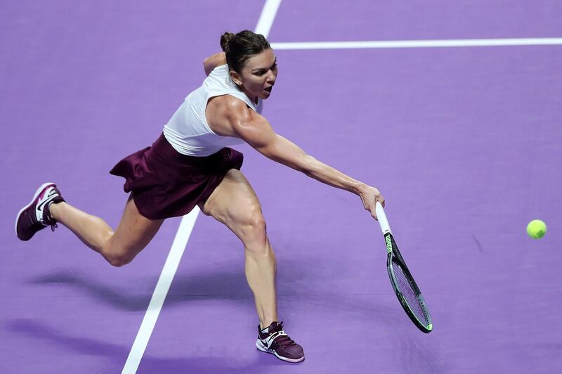 Simona Halep. Getty