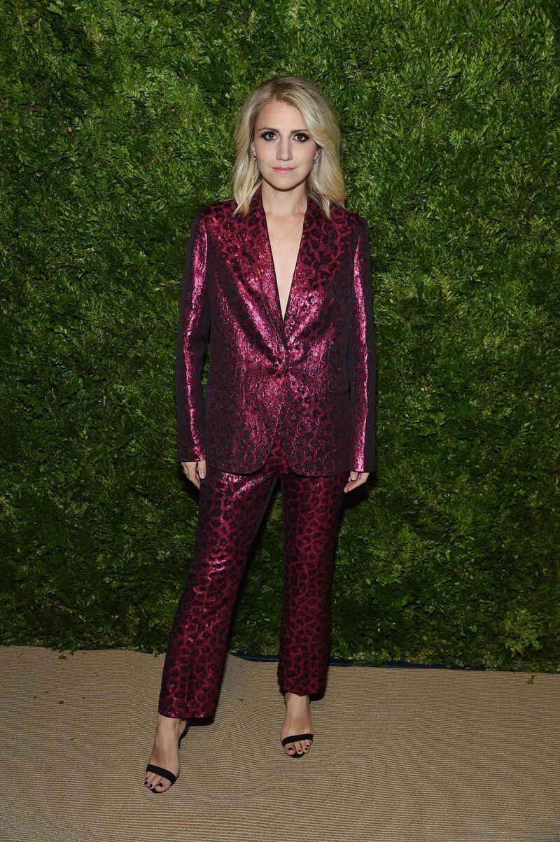 Annaleigh Ashford attends the CFDA / Vogue Fashion Fund 2019 Awards at Cipriani South Street on November 04, 2019 in New York City. AFP