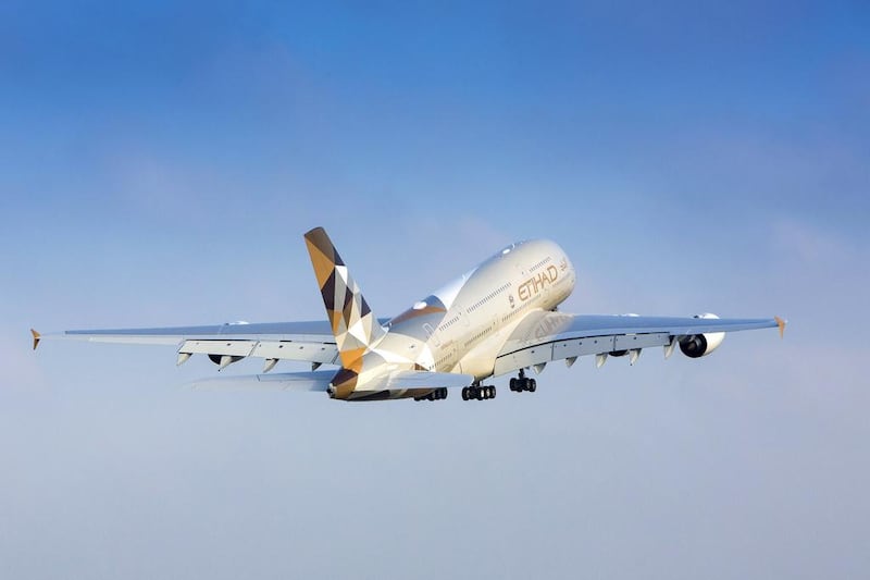 Etihad Aviation Group reckoned its economic contribution to the US economy to be US$10.7 billion. Courtesy Etihad Airways