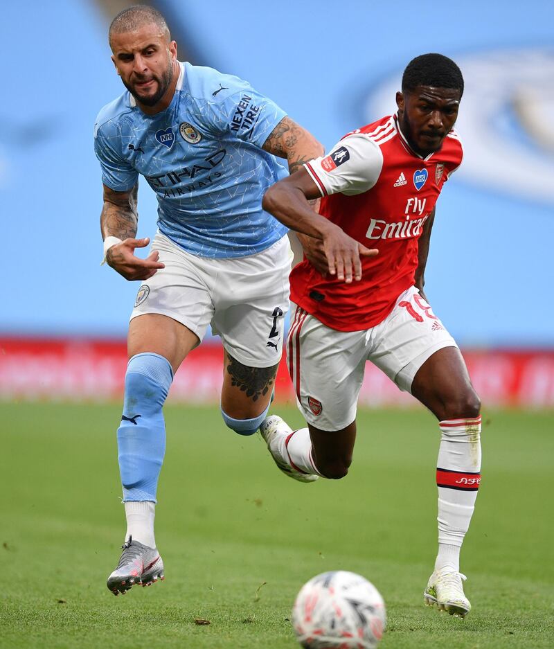 Ainsley Maitland-Niles - 7: Played in an unfamiliar left wing-back role and the right-footer found it difficult to cross accurately from that side but showed his versatility with decent performance. Reuters