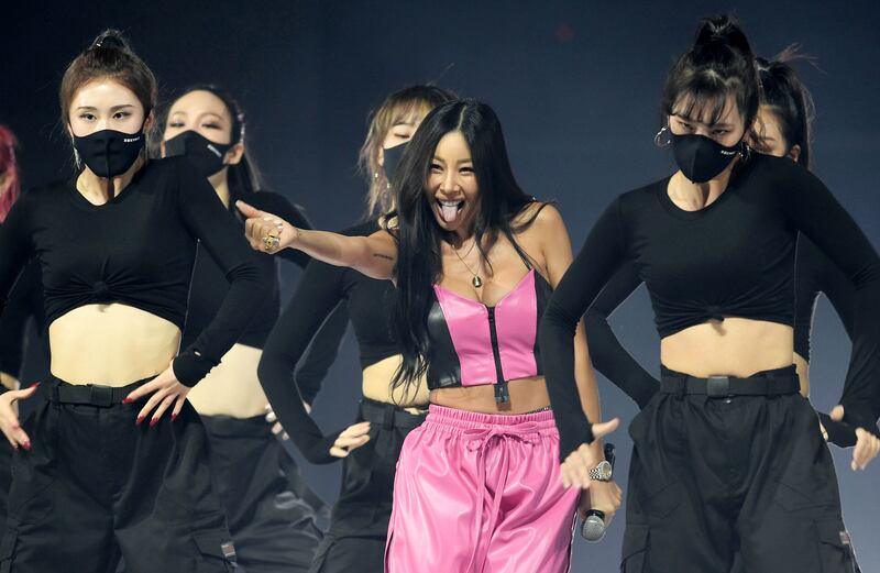 Jessi's 'What Type of X' was popular on TikTok and Instagram as many tried to emulate her dance moves on social media. Getty Images