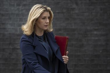 LONDON, ENGLAND - JULY 09: Secretary of State for Defence and Minister for Women and Equalities Penny Mordaunt leaves 10 Downing Street after the weekly Cabinet Meeting on July 9, 2019 in London, England. The meeting will be Theresa May's penultimate before a new leader of the Conservative party is chosen. (Photo by Dan Kitwood/Getty Images)