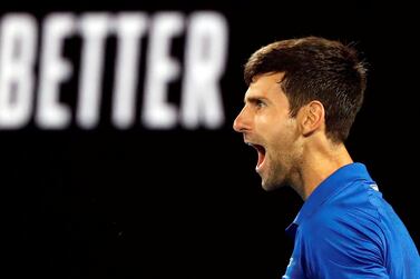 Novak Djokovic has won the past three grand slam titles following his record-breaking seventh Australian Open crown. Reuters