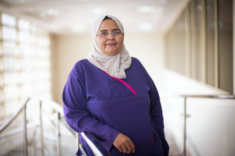 Zainab Fahim a nurse in the UAE. Courtesy: Zainab Fahim
