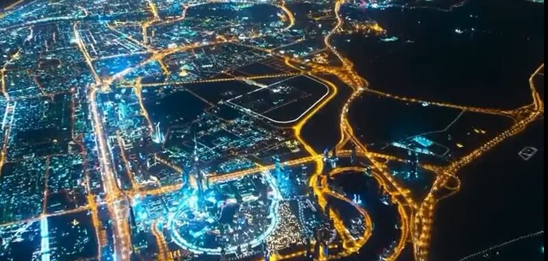 Sheikh Hamdan bin Mohammed, Crown Prince of Dubai, shared stunning footage of Dubai from the skies. Photo: Sheikh Hamdan / Twitter