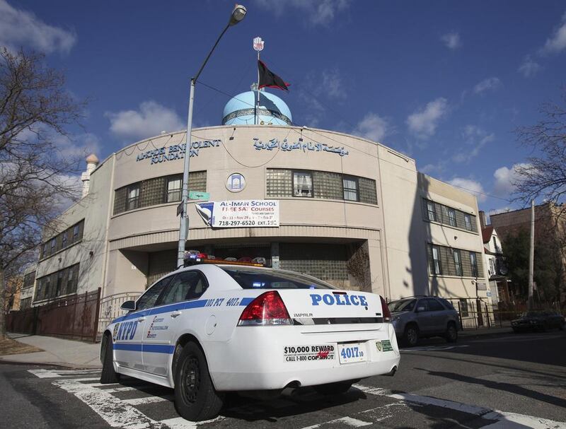The Imam Al Khoei Foundation in New York that was hit with a firebomb in anti-Muslim attack in 2012. Shannon Stapleton / Reuters
