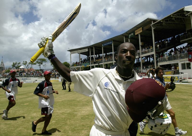 1). Target: 418; scored 418-7. West Indies beat Australia by three wickets in Antigua in May 2003. Poor old Australia, who again find themselves on the wrong side of an historic chase, as Ramnaresh Sarwan (105) and Shivnarine Chanderpaul (104) - plus a vital 60 from Brian Lara - supplied the big runs, while Vasbert Drakes (47 not out), above, saw West indies over the line. Getty