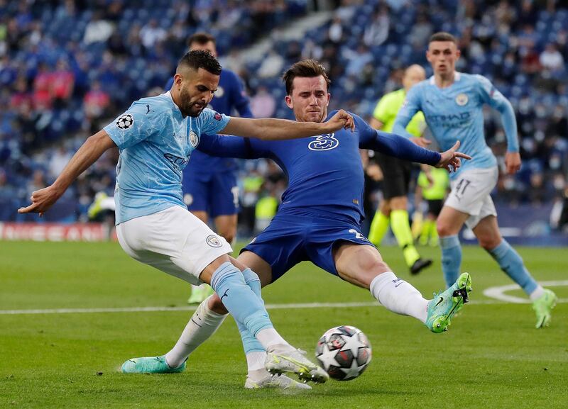 Riyad Mahrez – 7. His threat was largely nullified by his old Leicester teammate Chilwell, although he did become more prominence as the game became stretched in the second half. Sent City’s final chance inches wide. Getty