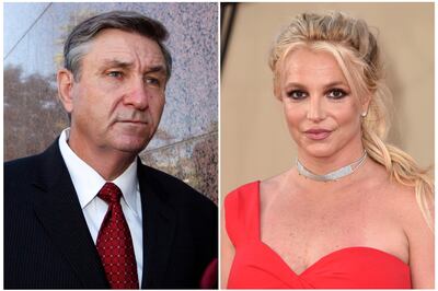 Spears's 13-year conservatorship was overseen by her father, Jamie Spears. AP