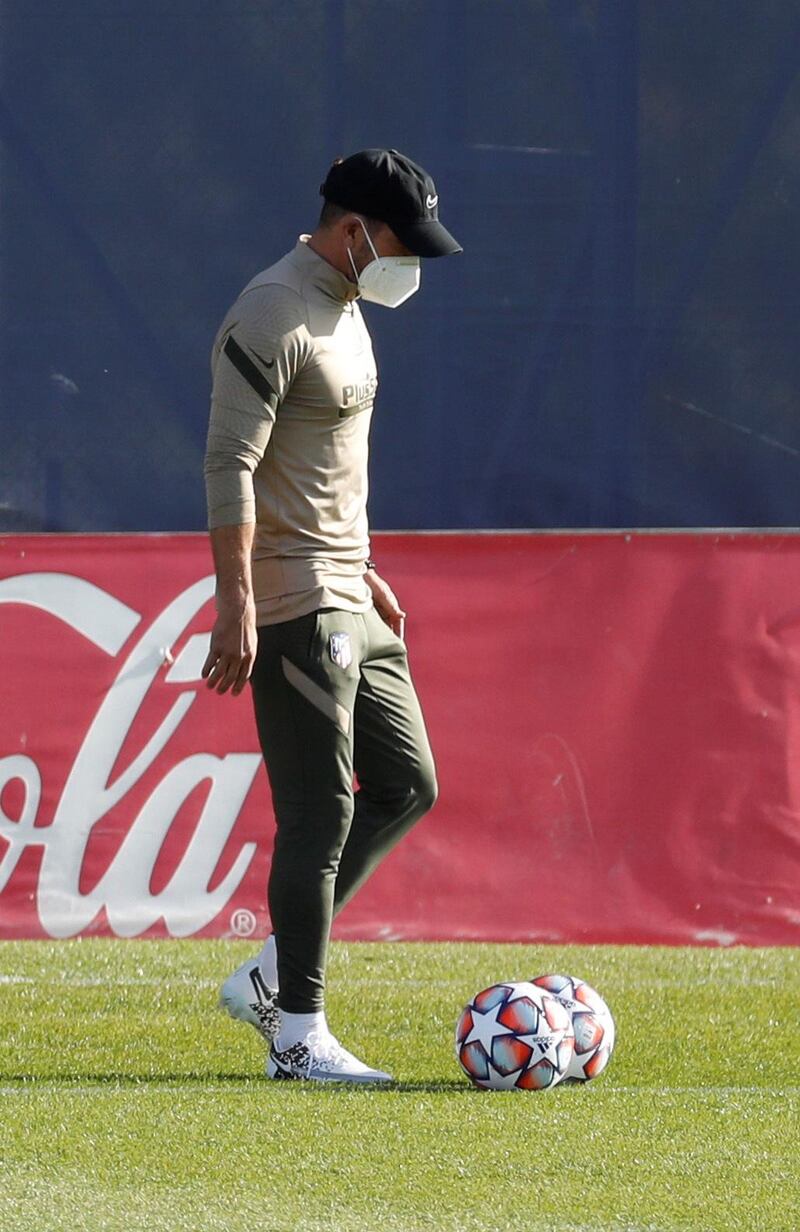 Atletico Madrid's head coach Diego Simeone. EPA