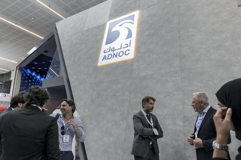 ABU DHABI, UNITED ARAB EMIRATES. 05 November 2019. General show image from the third day of ADIPEC at ADNOC. (Photo: Antonie Robertson/The National) Journalist: None. Section: National.
