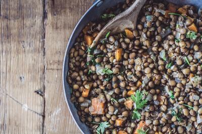 Spiced lentils. Courtesy Scott Price