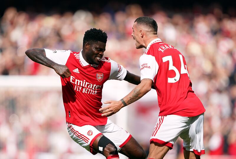 Thomas Partey - 7, Picked out the top corner with a superb shot to open the scoring and mostly moved the ball well, but there were times where his positioning left his defence exposed.
PA