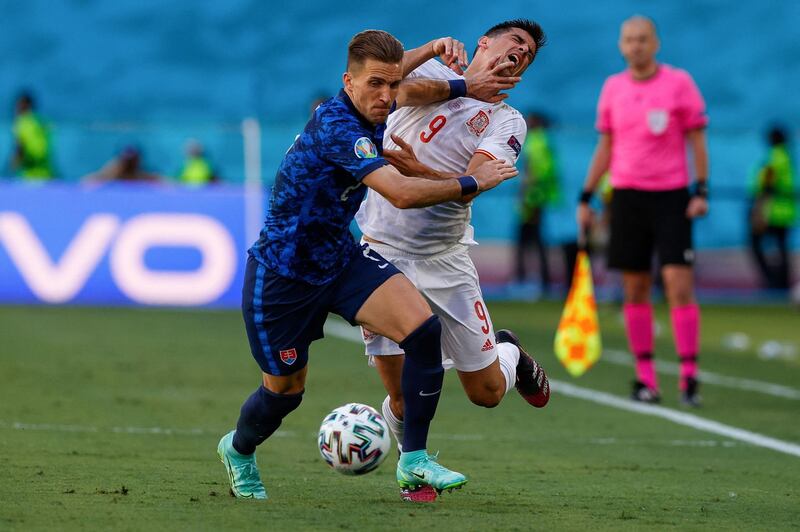 Peter Pekarik: 4 - The 34-year-old struggled to contain Alba on his side, failing to close the left-back for the cross resulting in the third goal. He was ran ragged during the game. AFP