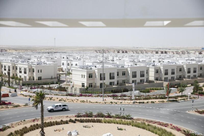 Alghadeer was first announced as a 6,000-home, self-contained community by Sorouh in 2007 but has folded into Aldar’s portfolio after the two companies merged last year. Silvia Razgova / The National