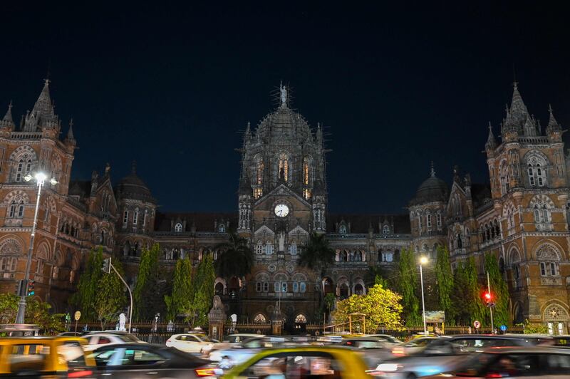 The Chhatrapati Shivaji Terminus railway station in Mumbai. AFP