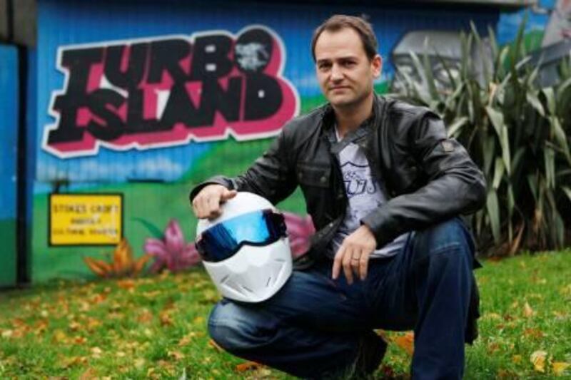 Bristol United Kingdom 5  November, 2010

Ben Collins of Bristol, England is a race car driver who was employed as "The Stig" on the popular television show "Top Gear" until September of this year . He was photographed in Bristol, United Kingdom on November 5, 2010.

Jim Ross for the National