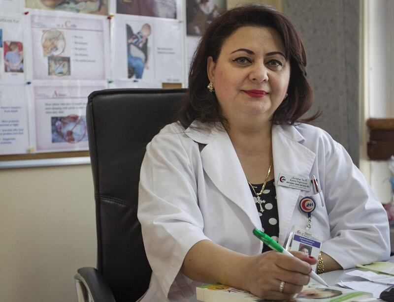 Karine Poghosyan, a community health educator at Al Noor Hospital in Abu Dhabi, says more consultants on lactation are needed to help breastfeeding mothers. Mona Al Marzooqi / The National 